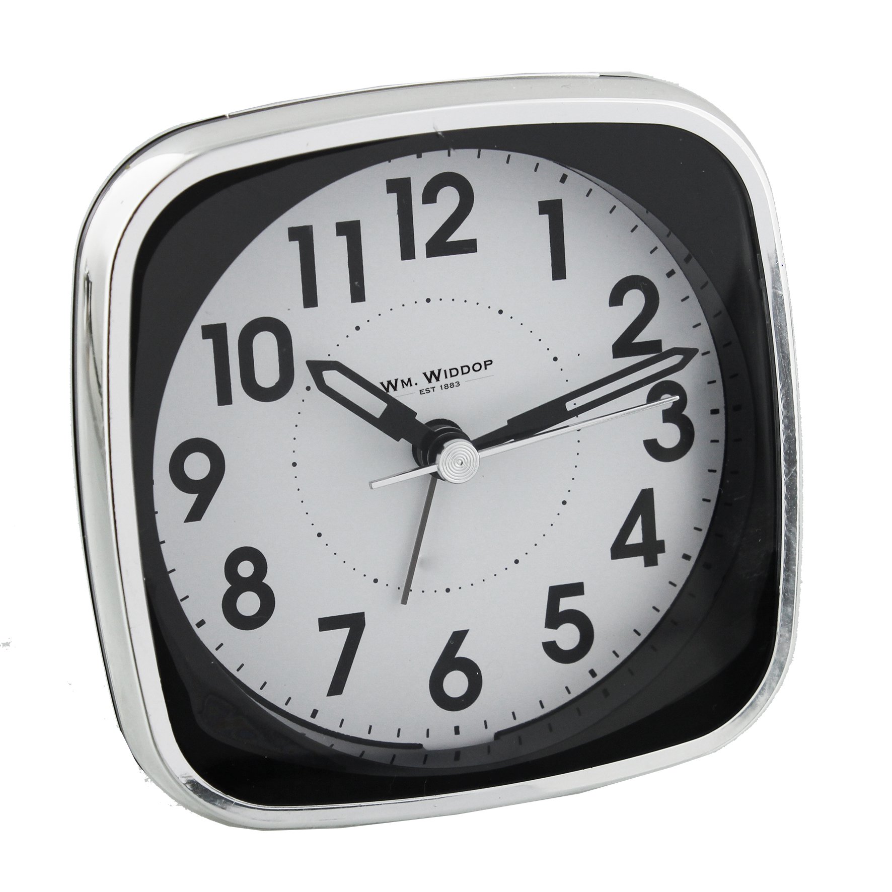 Widdop Square Silent Sweep Alarm Clock | Widdop Alarm Clocks York ...