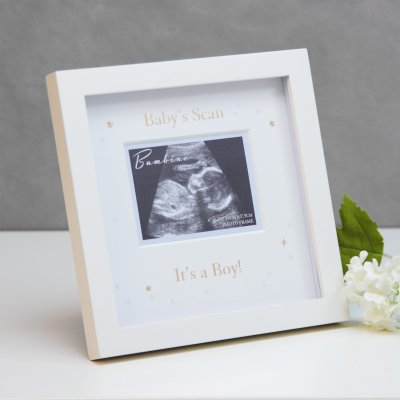 Bambino Scan Photo Frame - Its a Boy