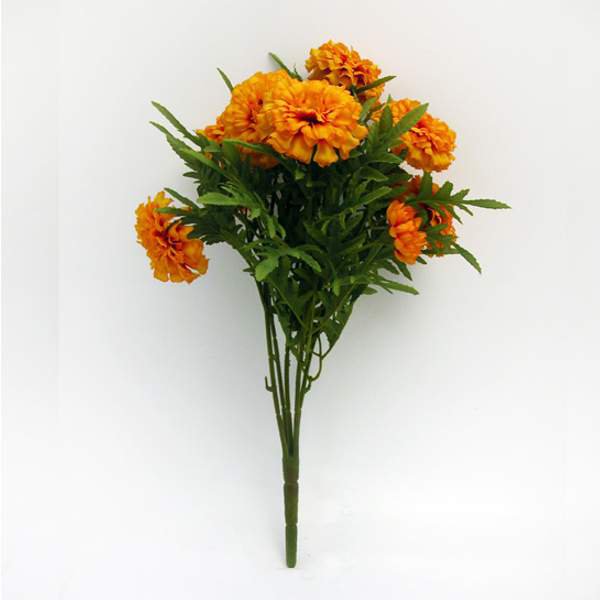 Artificial Marigold Flowers Uk Silk Marigolds Artificial Marigold Flowers Fake Each