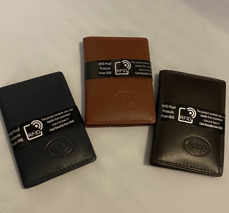 RFID Leather Credit Card Holder, RFID, Credit Card Wallet